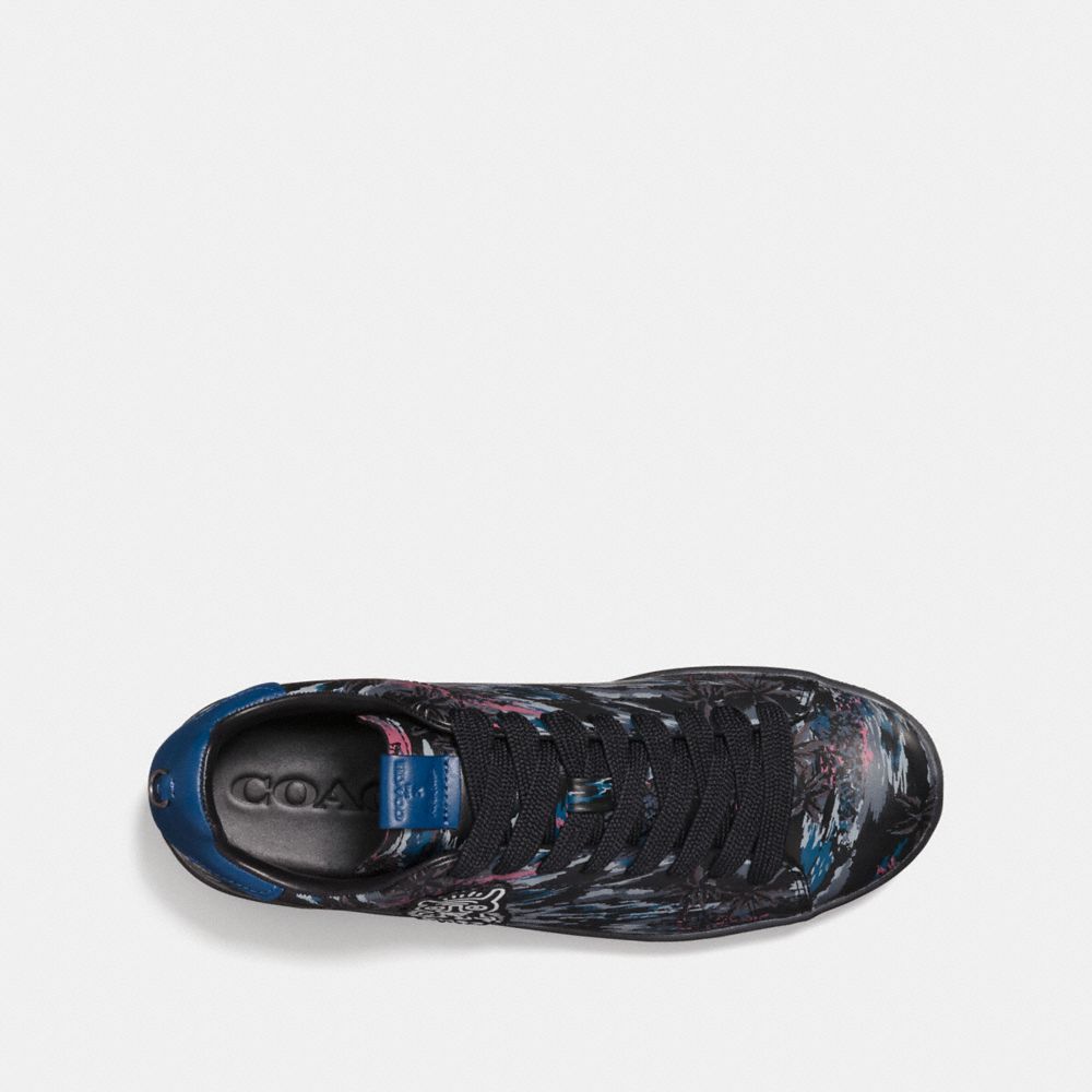 COACH®,Coach X Keith Haring C101 Low Top Sneaker,,Inside View,Top View