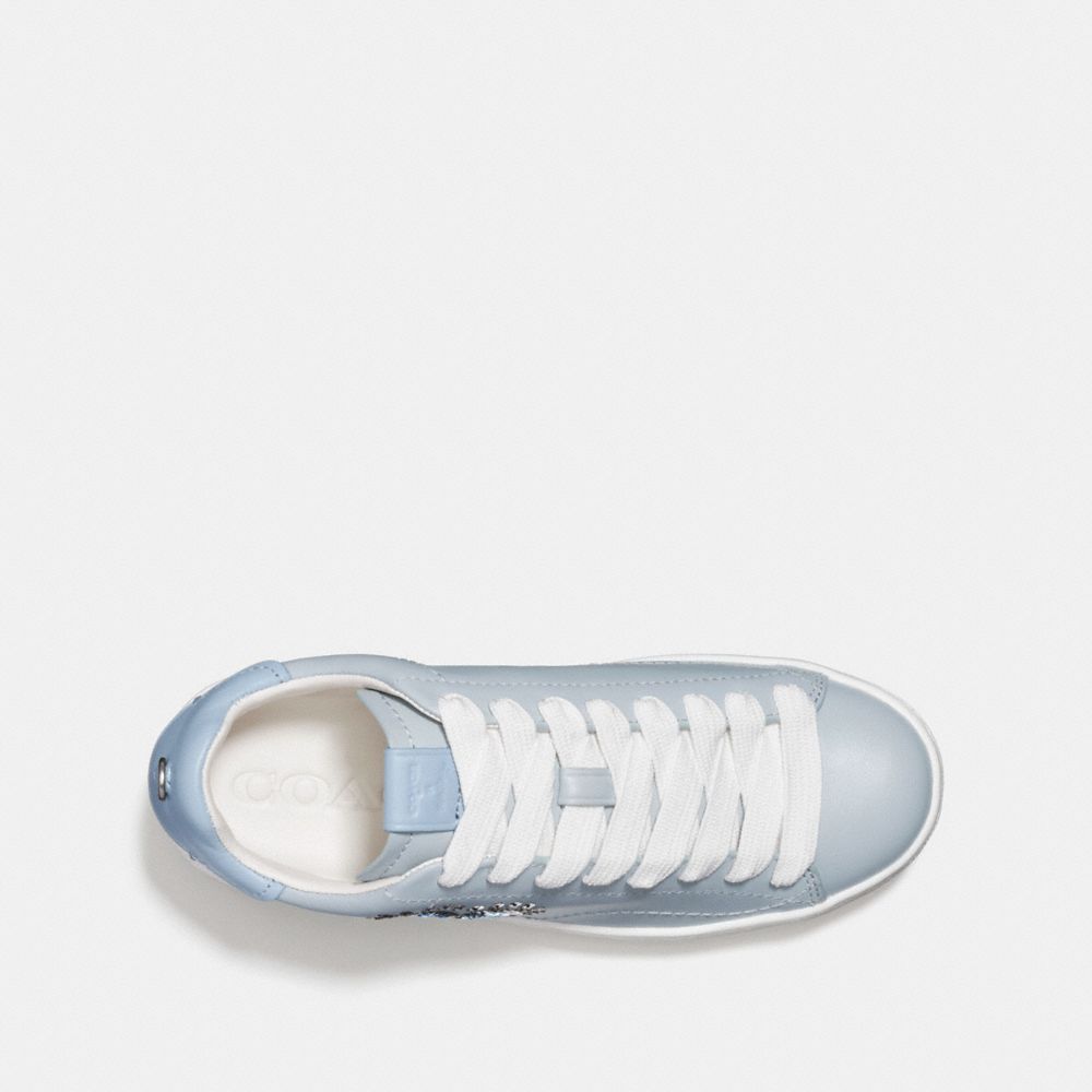 COACH®,Coach X Keith Haring C101 Low Top Sneaker,,Inside View,Top View
