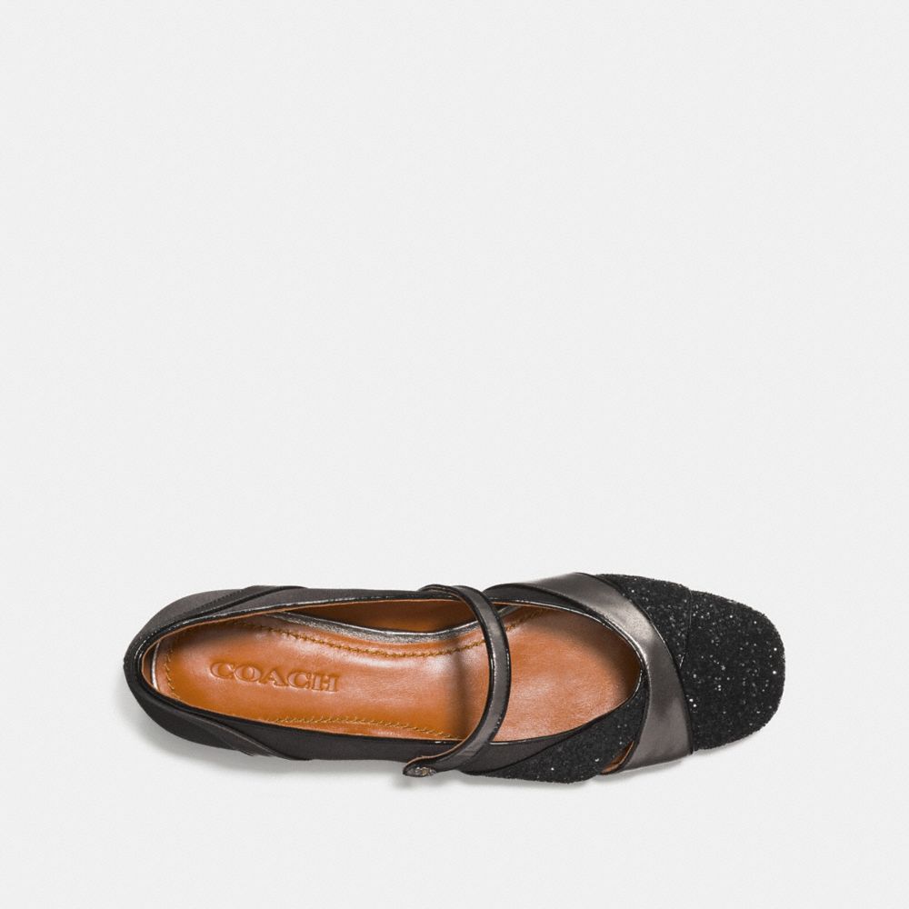 COACH®,Mary Jane Flat,,Inside View,Top View