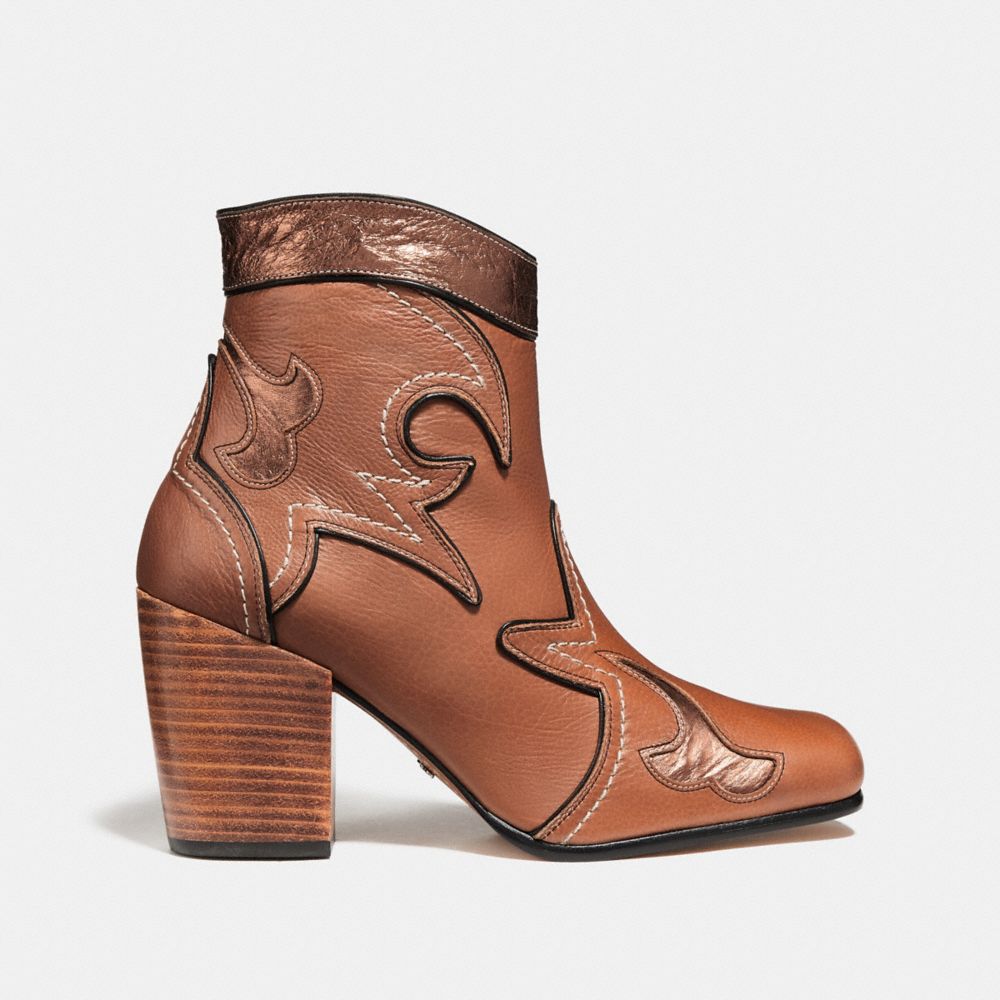 Coach western outlet bootie