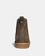 COACH®,CHELSEA BOOT,Suede Leather,Olive,Alternate View