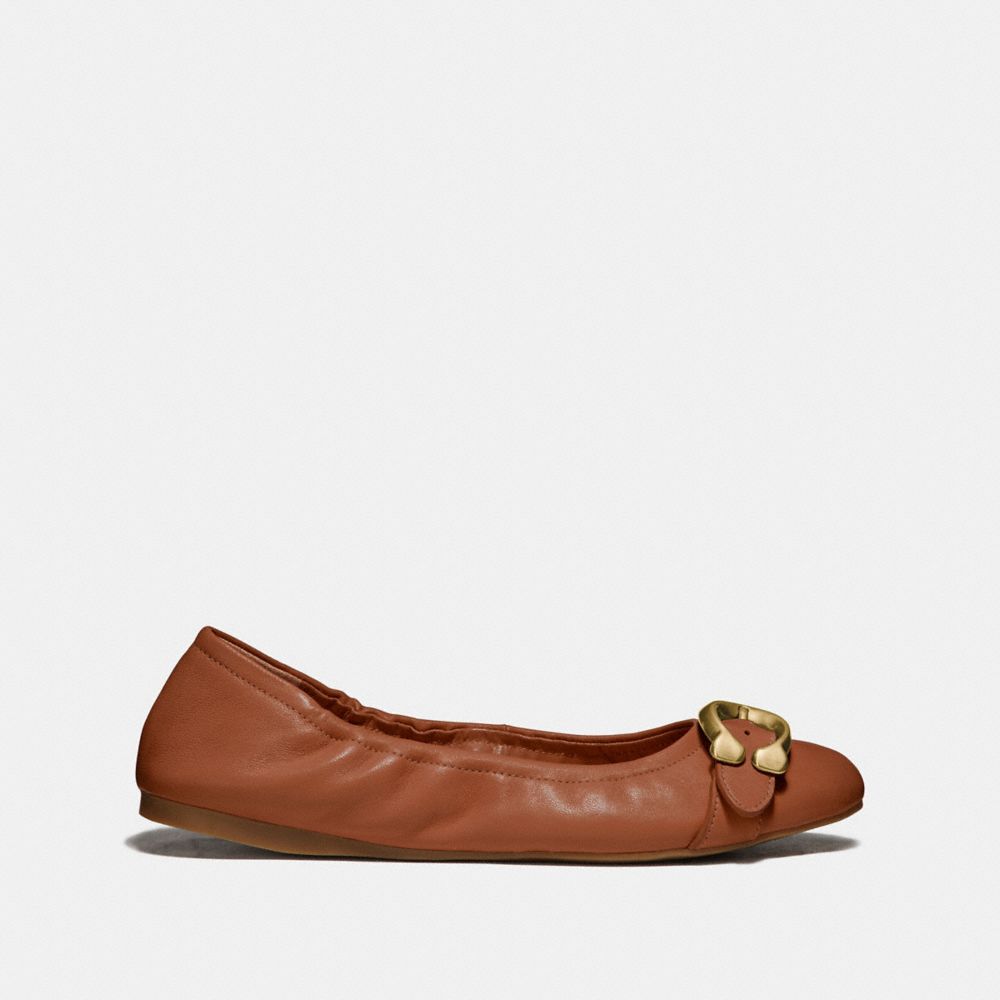 Coach stanton ballet flats new arrivals