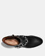 COACH®,ALLEN BOOTIE,Leather,Black,Inside View,Top View