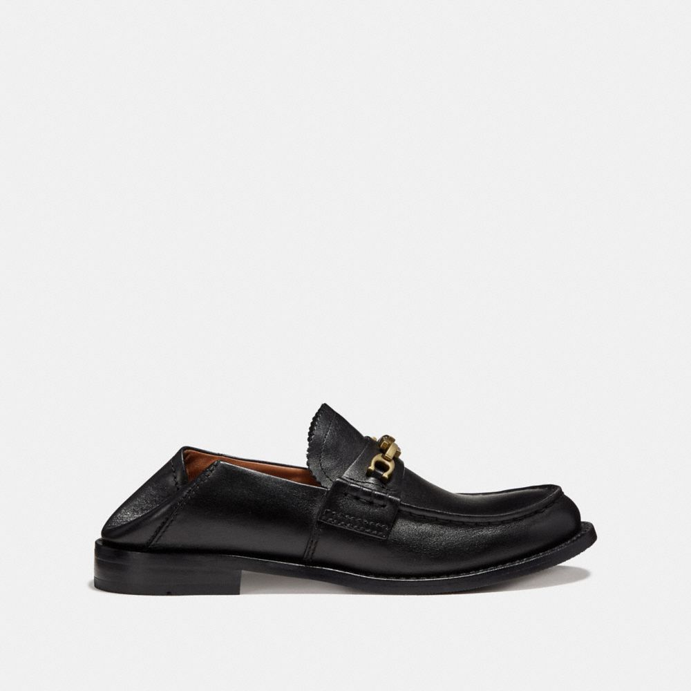 COACH®,PUTNAM LOAFER,Leather,Black,Group View