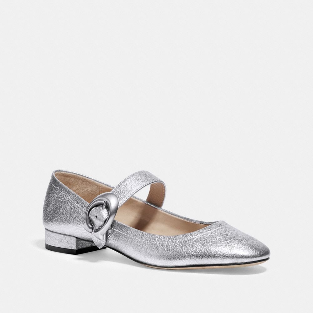 Coach mary jane discount flats