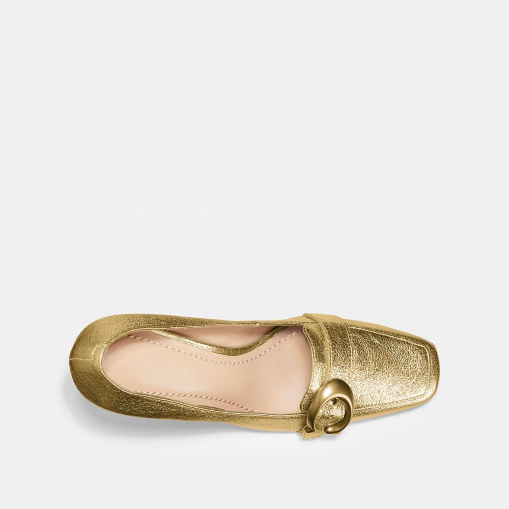 Coach jade hot sale signature loafers