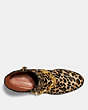 COACH®,ALLEN BOOTIE WITH LEOPARD PRINT,Haircalf,Natural,Inside View,Top View