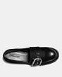 COACH®,GRAND LOAFER,Leather,Black,Inside View,Top View
