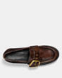 COACH®,GRAND LOAFER,Leather,Brown,Inside View,Top View