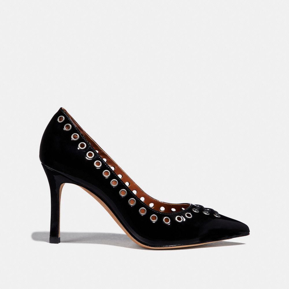 Coach studded sale pumps