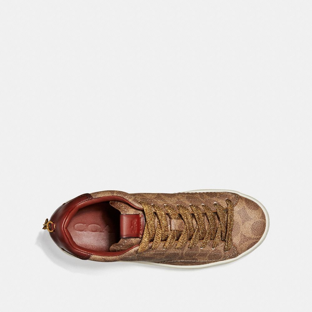 Coach New York C101 Low Top Sneaker, $195, East Dane