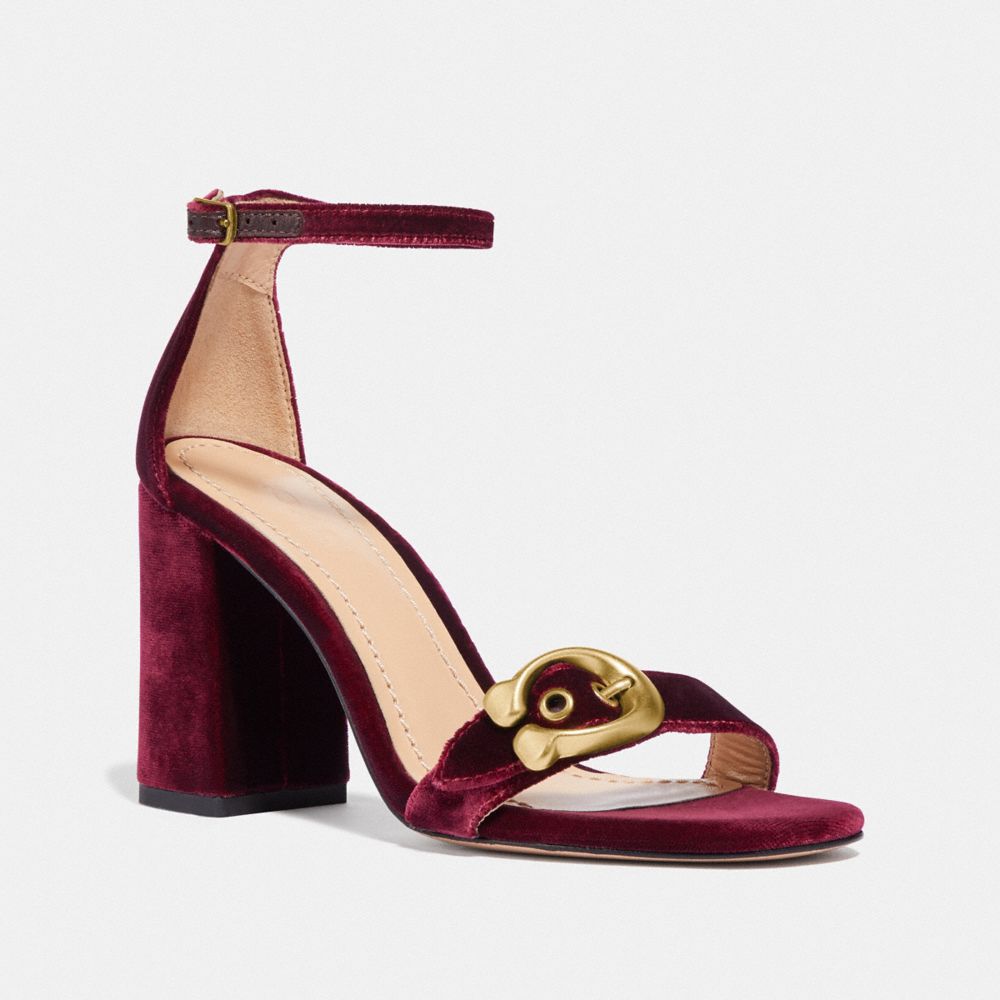 Coach maya signature buckle dress sale sandals