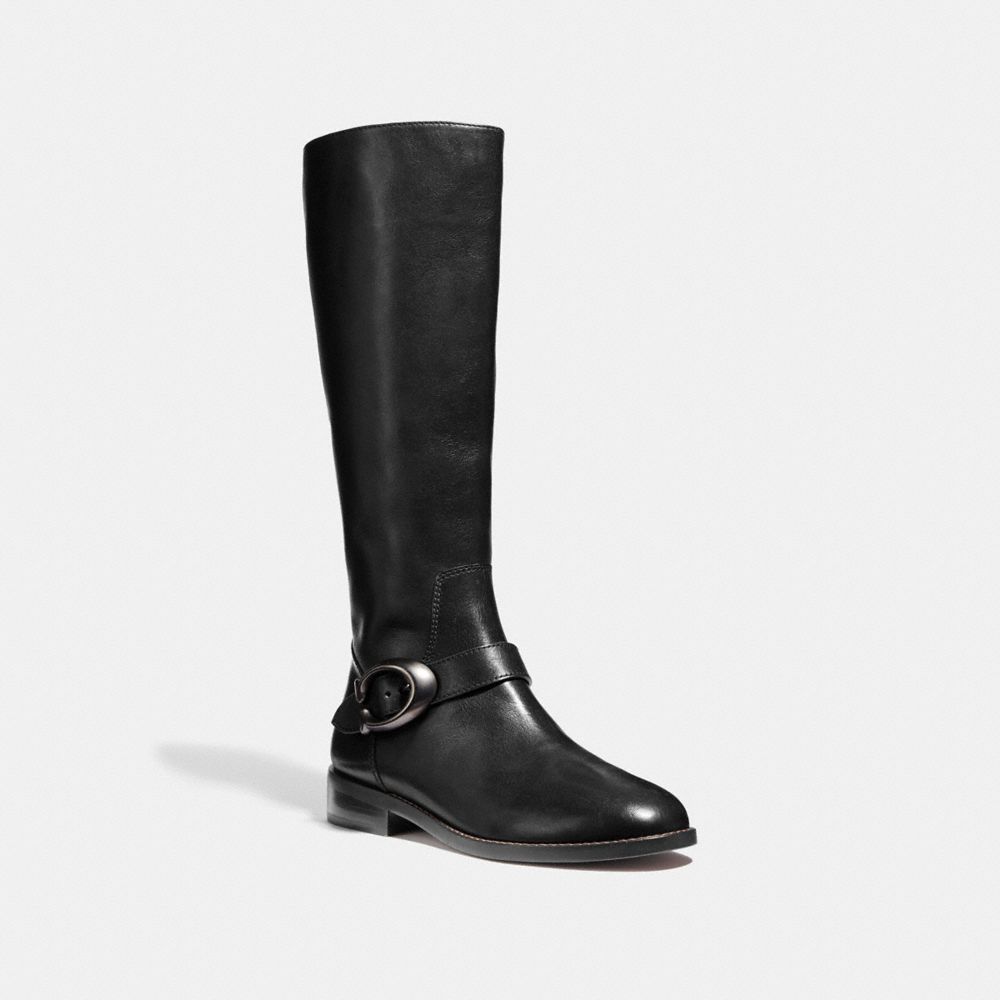 Coach riding hot sale boots womens