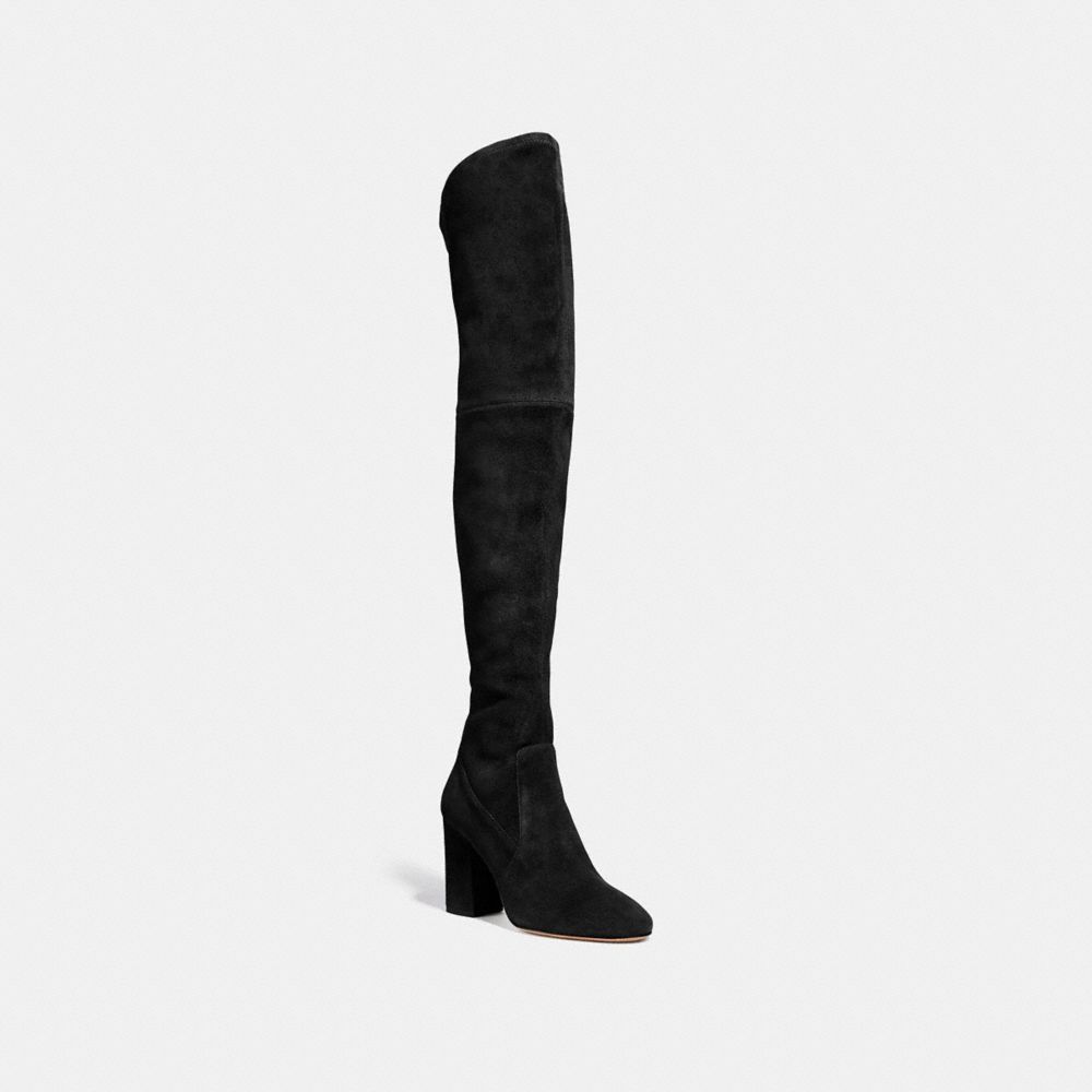 Coach falon knee high boots best sale