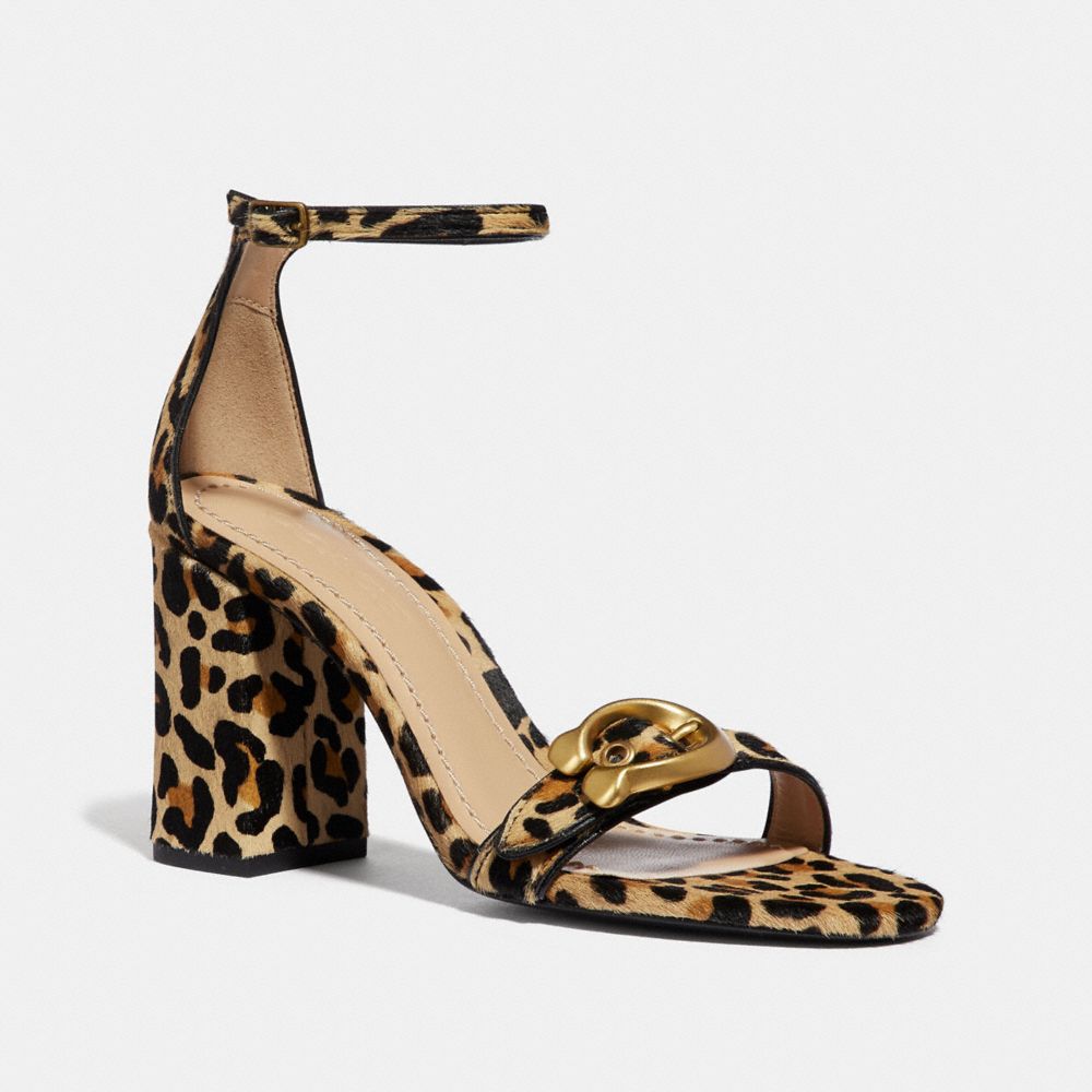 Coach store leopard heels