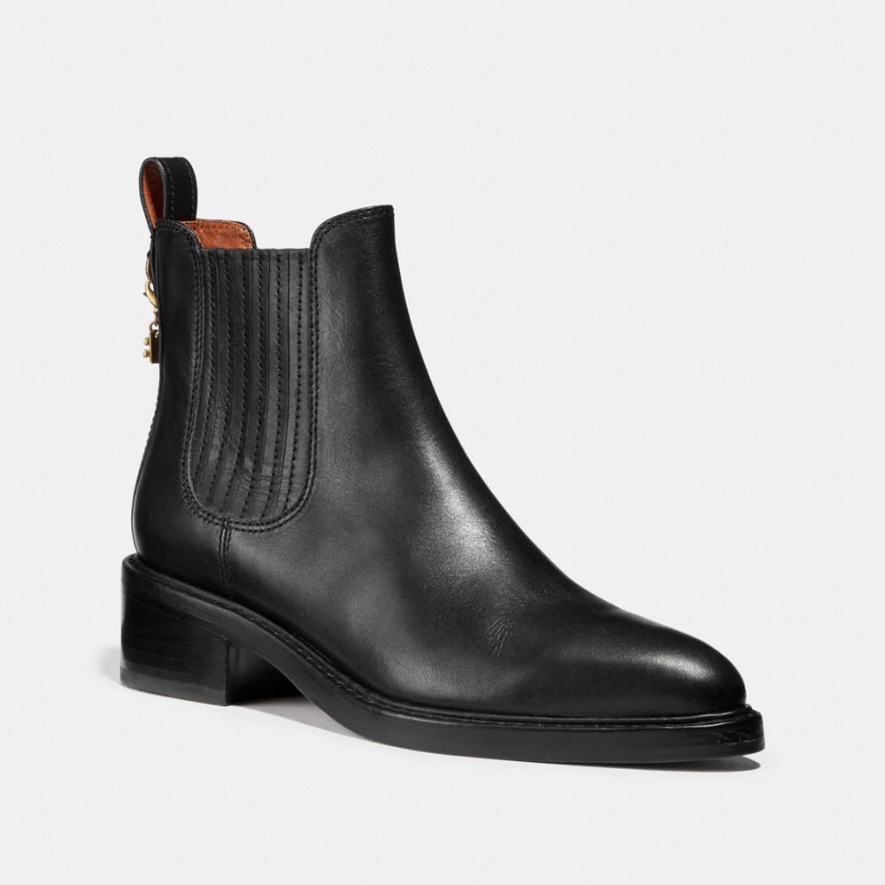 Coach bowery clearance chelsea boot black