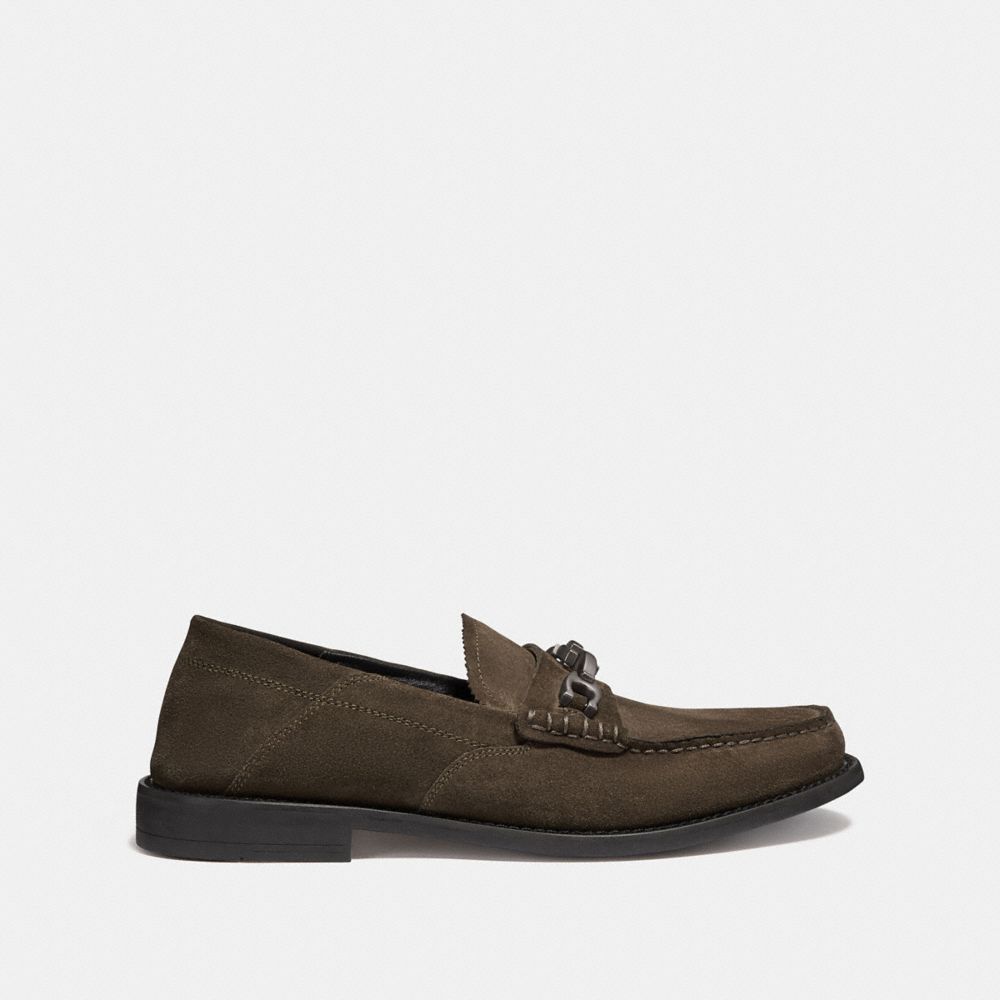 COACH®,Chain Loafer,,Angle View