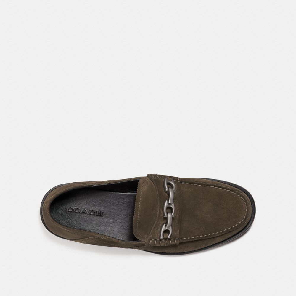COACH®,Chain Loafer,,Inside View,Top View