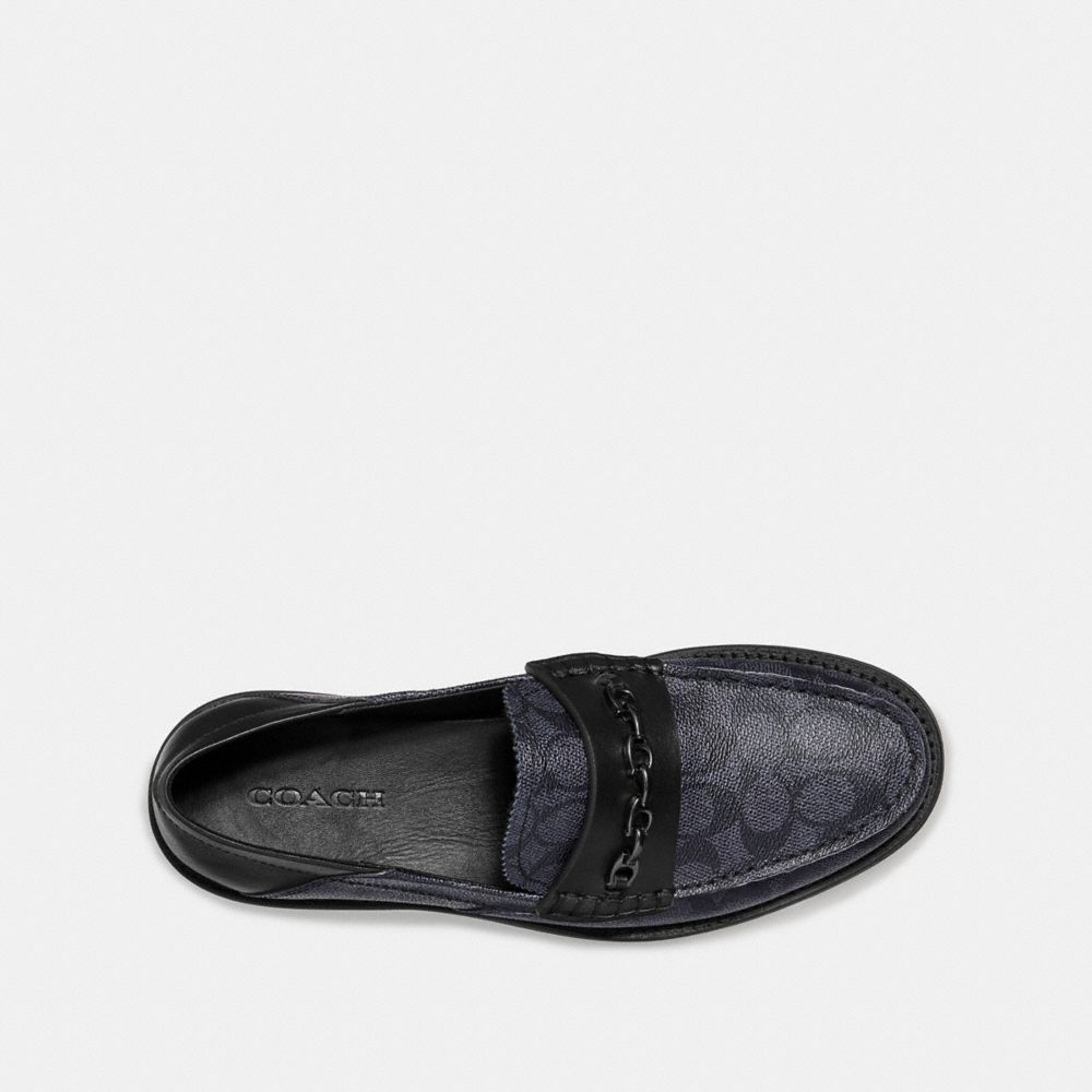 Chain Loafer In Signature Canvas