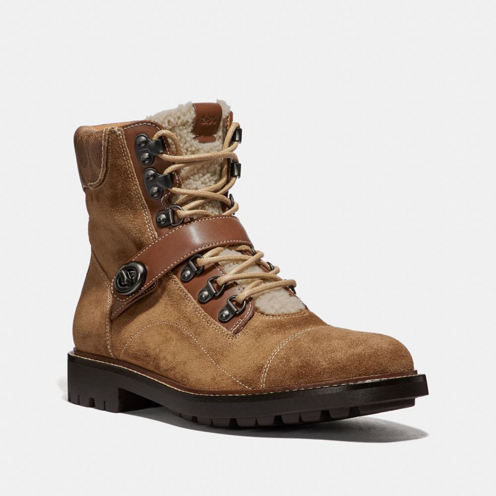 Coach moto outlet hiker boot