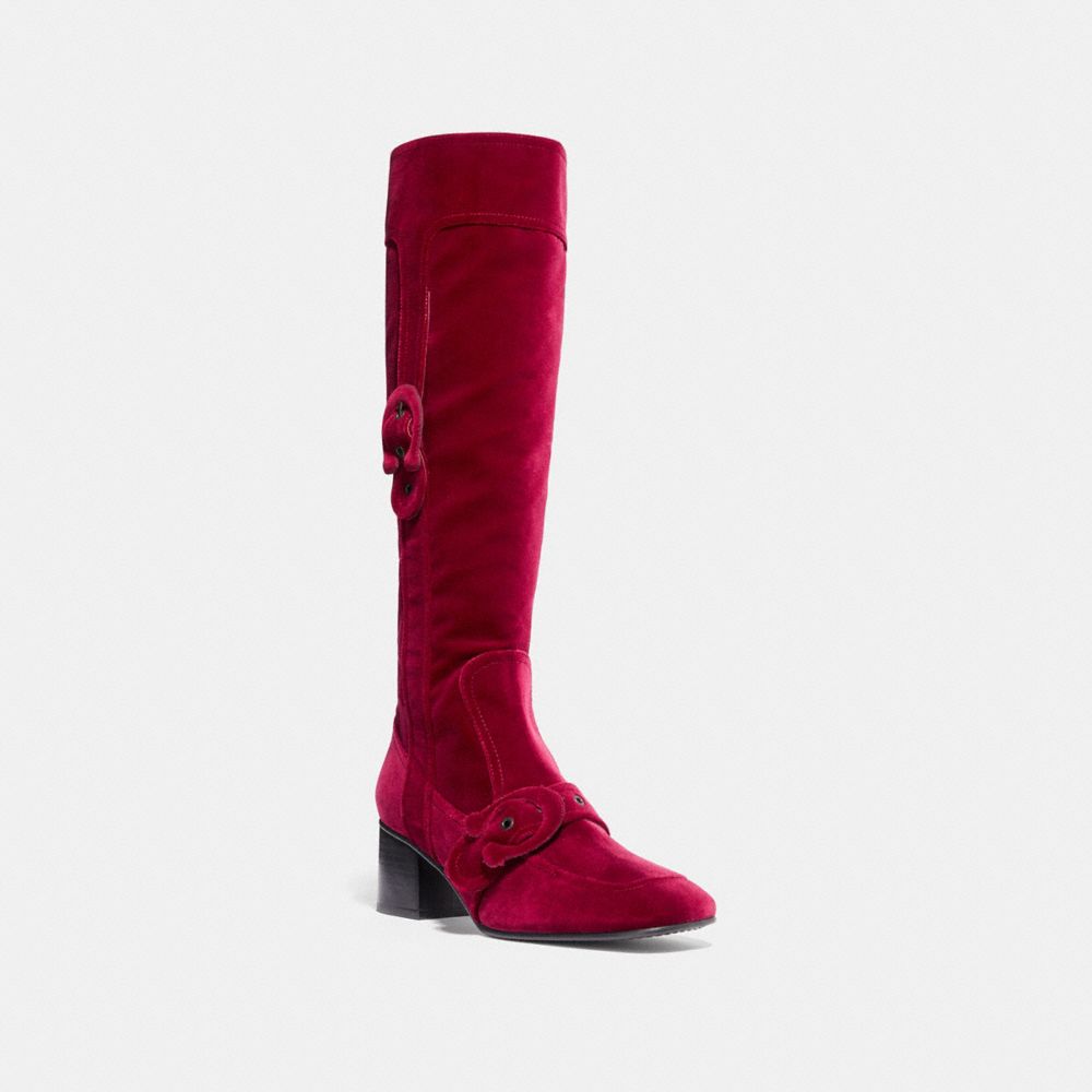 Coach knee shop high boots