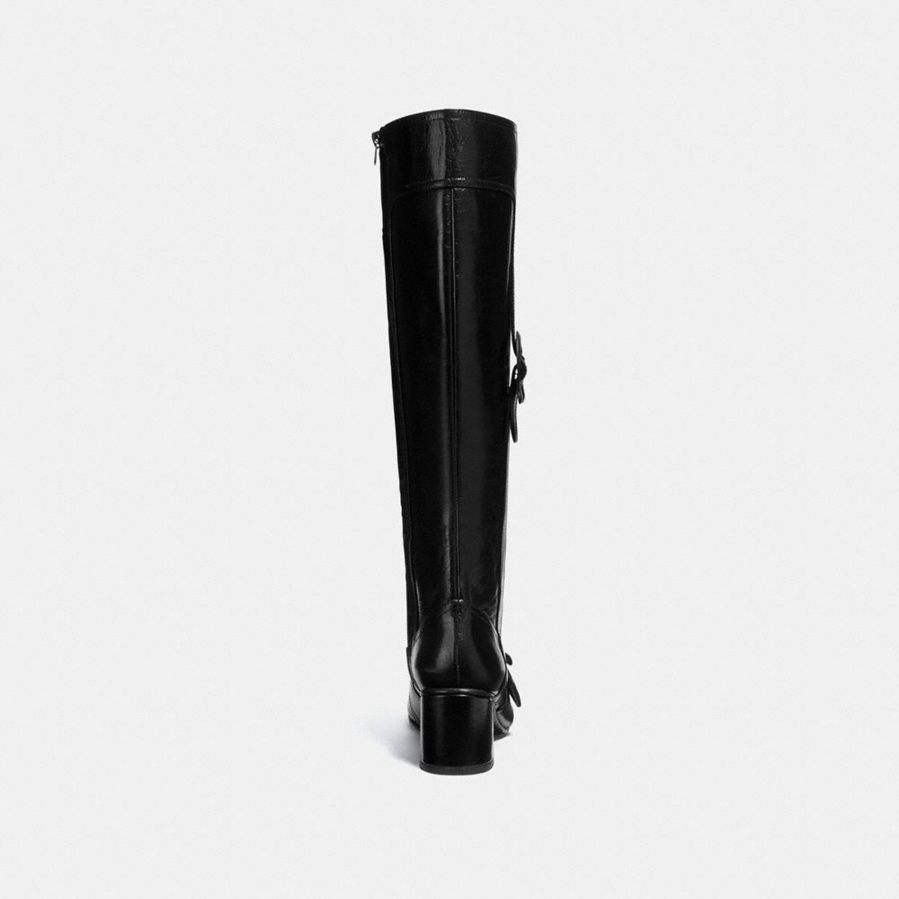 Knee High Signature Buckle Boot