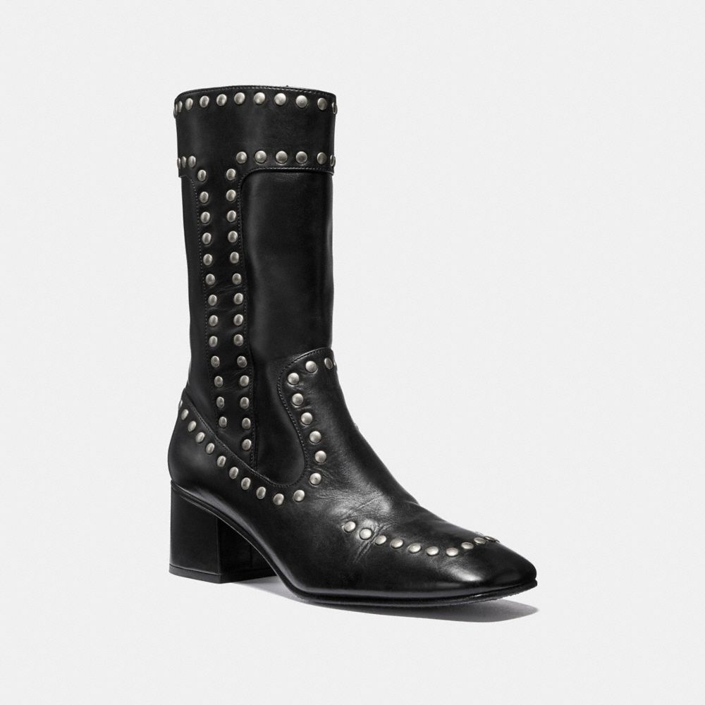 Coach bootie with on sale rivets