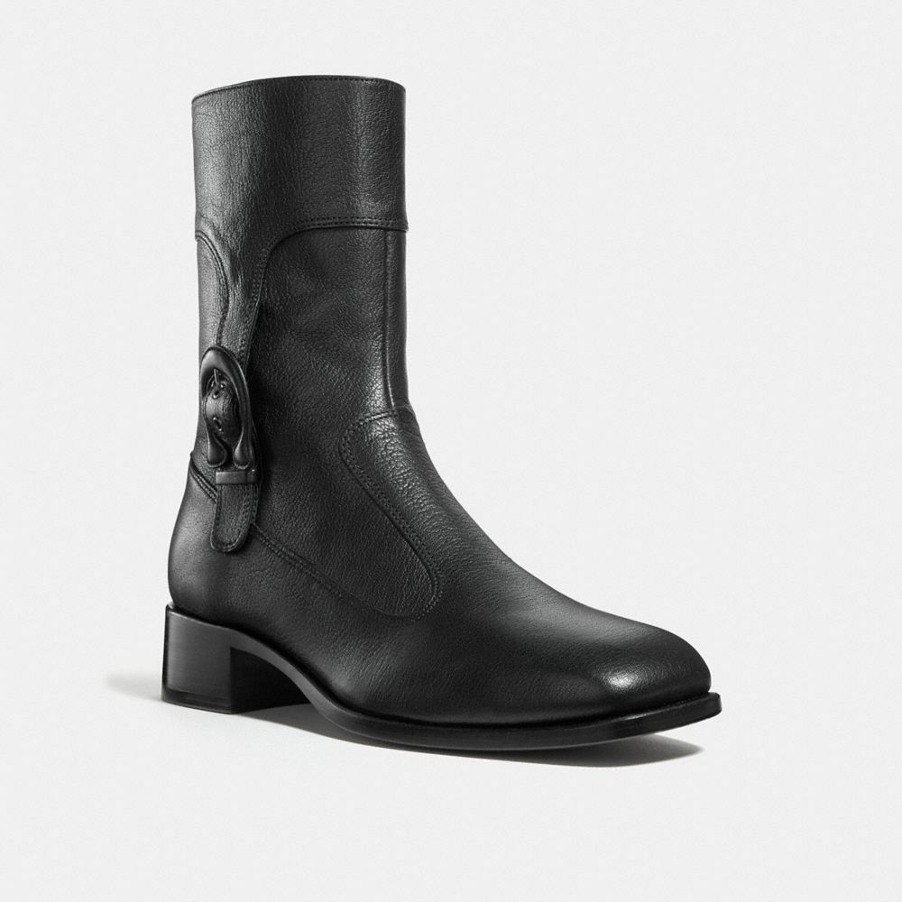 COACH Signature Buckle Boot