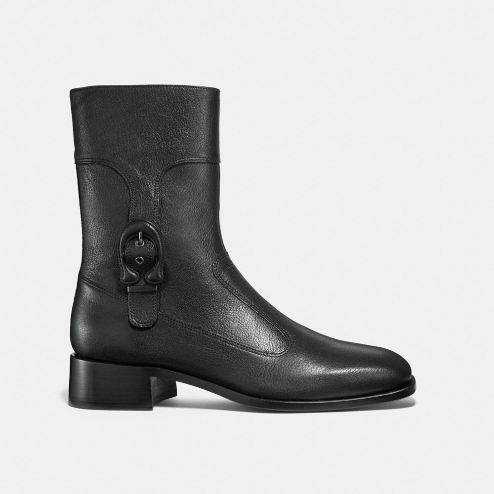 Coach signature buckle on sale boot