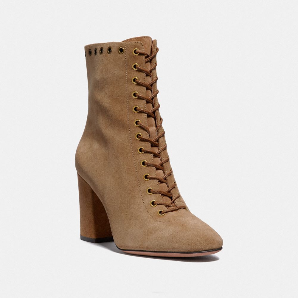 Coach dean lace cheap up bootie