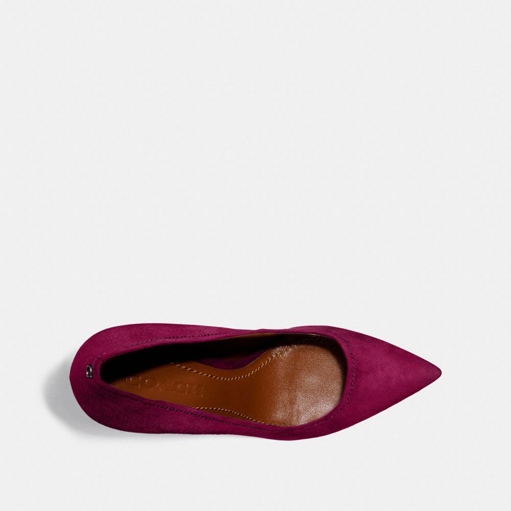 COACH®,Waverly Pump,,Inside View,Top View