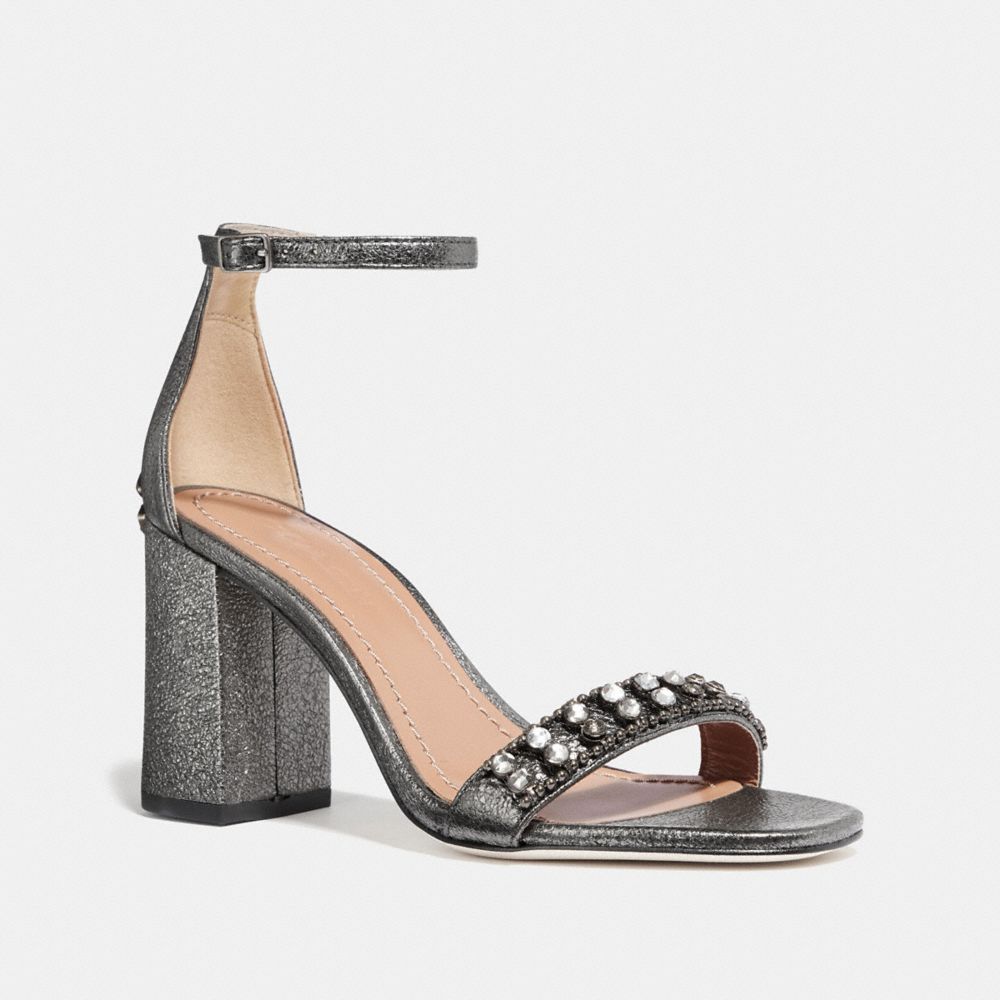 Coach maya signature hot sale buckle dress sandals