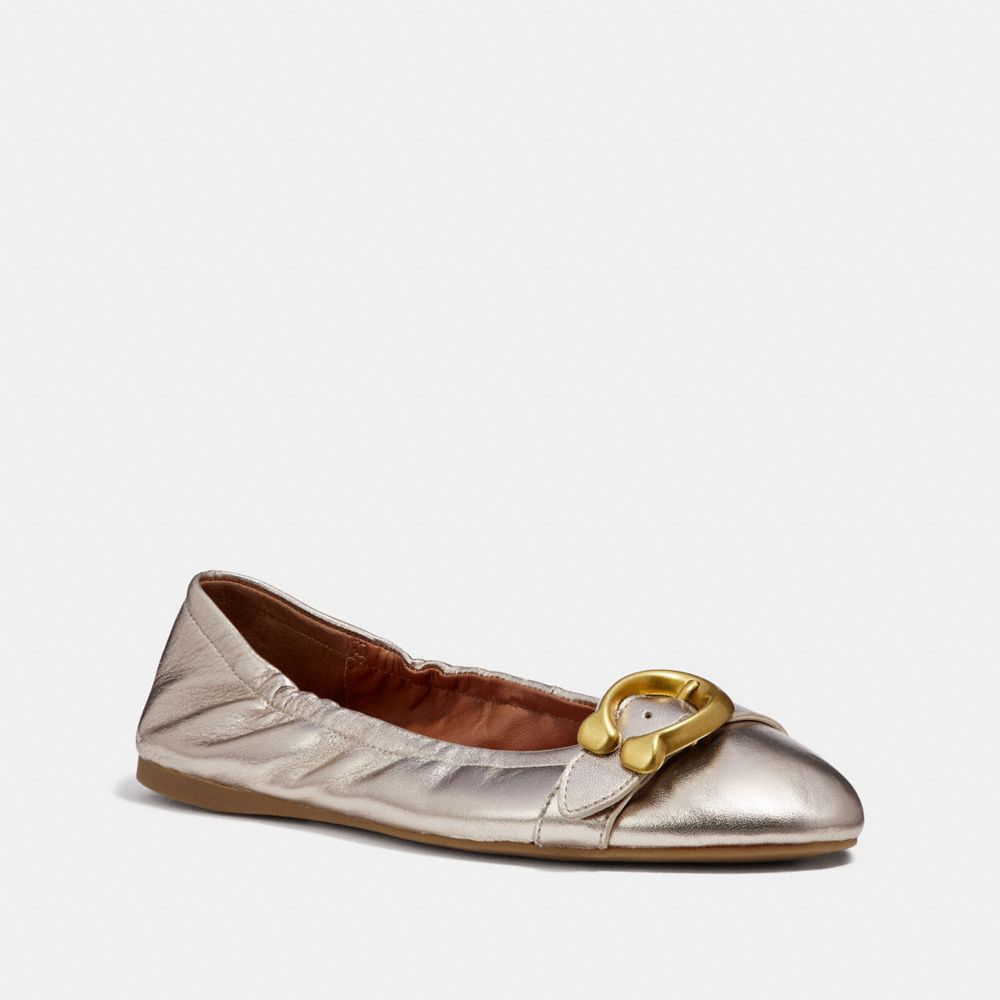 Coach stanton ballet flats new arrivals