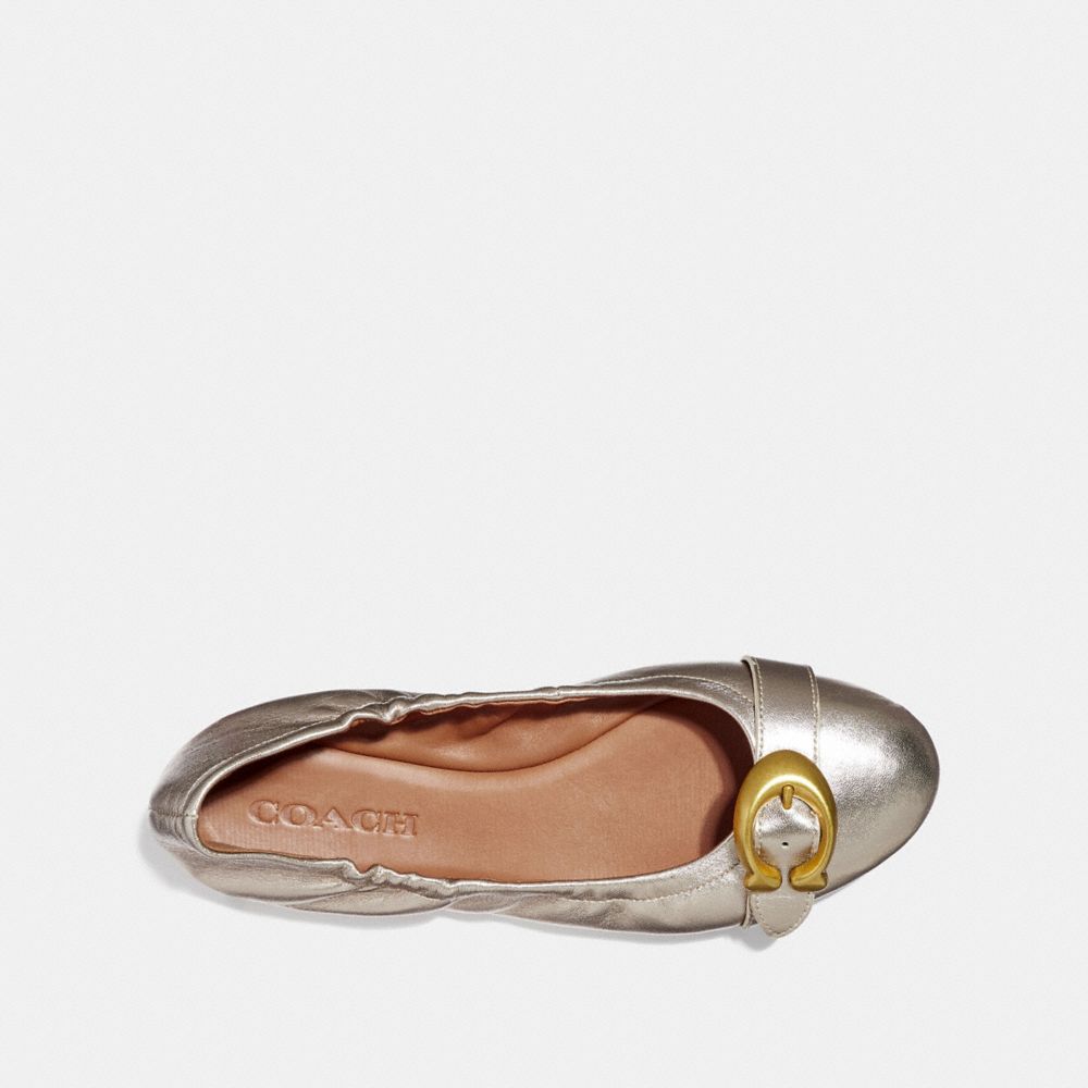 Coach stanton ballet discount flats