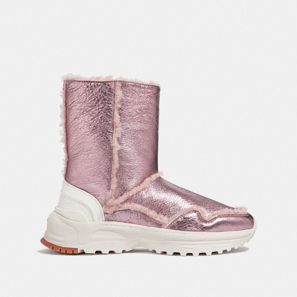 COACH®,Portia Cold Weather Bootie,,Angle View