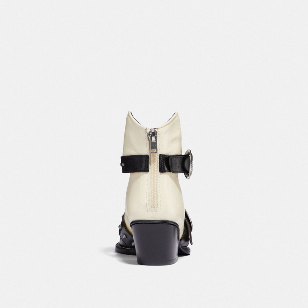 COACH®,Cut Out Western Creeper Bootie,,Alternate View