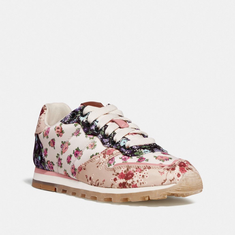 Floral hot sale print trainers