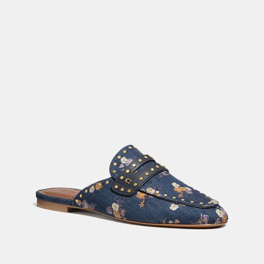 Claquettes Faye Loafer avec imprimé floral peint