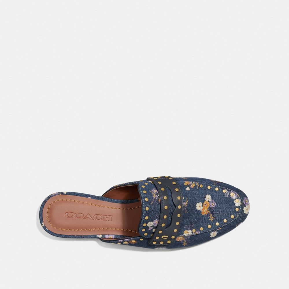 Claquettes Faye Loafer avec imprimé floral peint