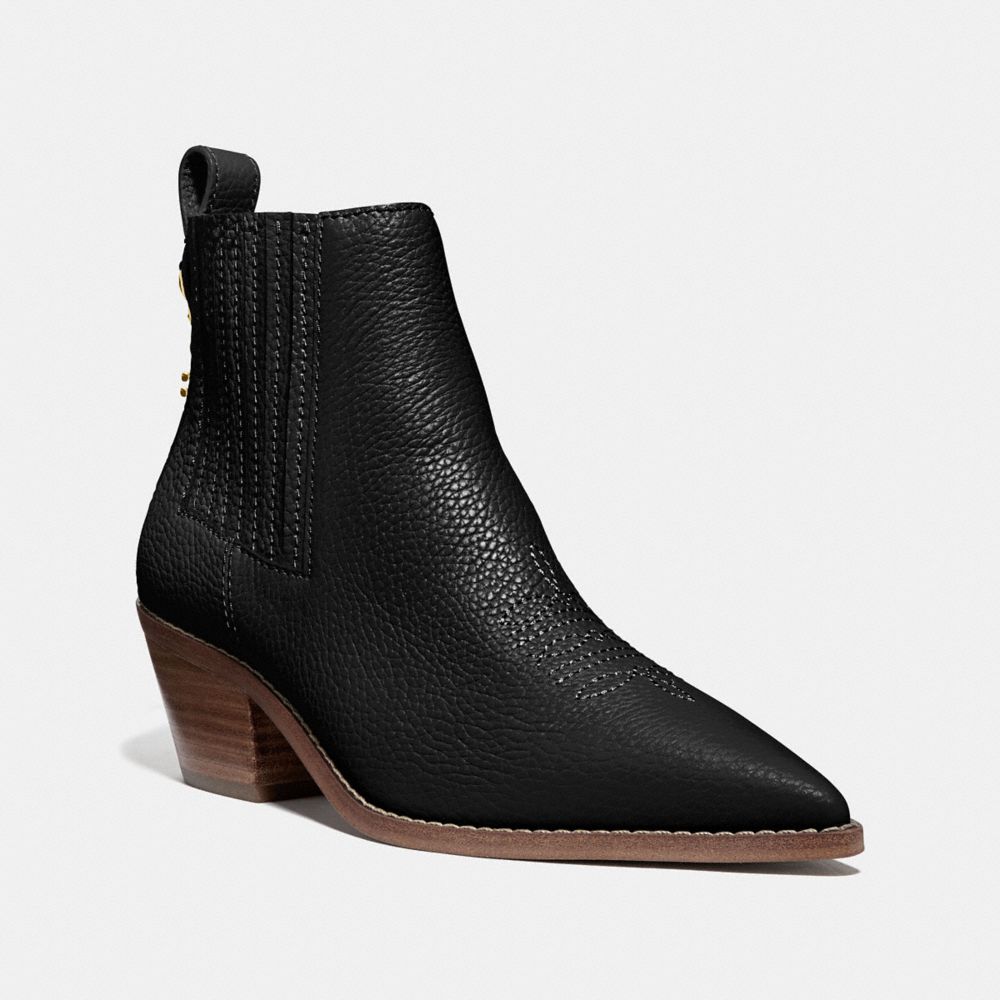 COACH®,Melody Bootie,,Front View