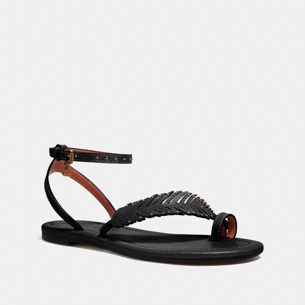 COACH Beach Flat Sandal