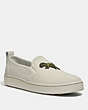 COACH®,C115 SLIP ON,n/a,Chalk,Front View