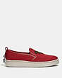 COACH®,C115 SLIP ON,n/a,Rexy Red,Angle View