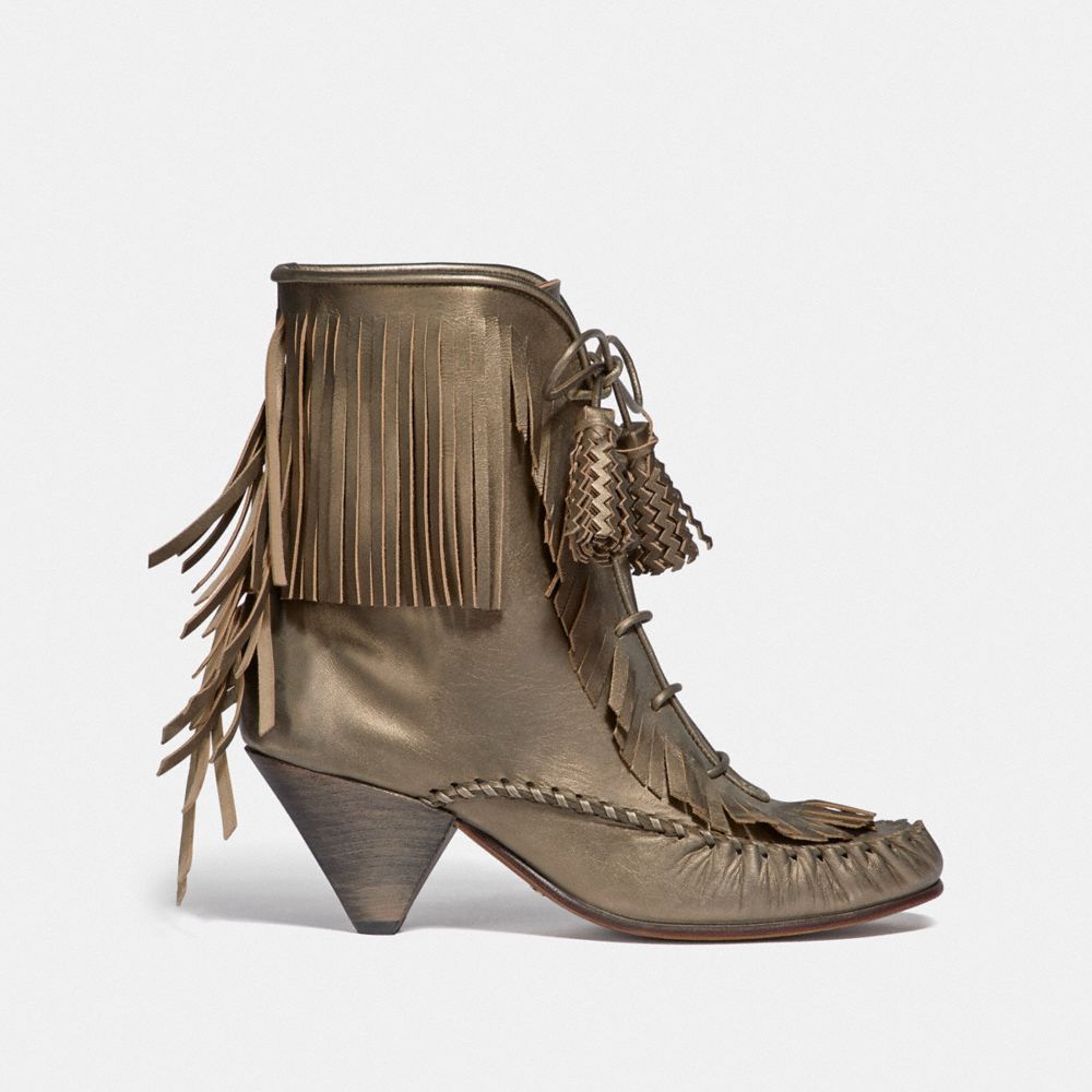 Coach on sale fringe boot