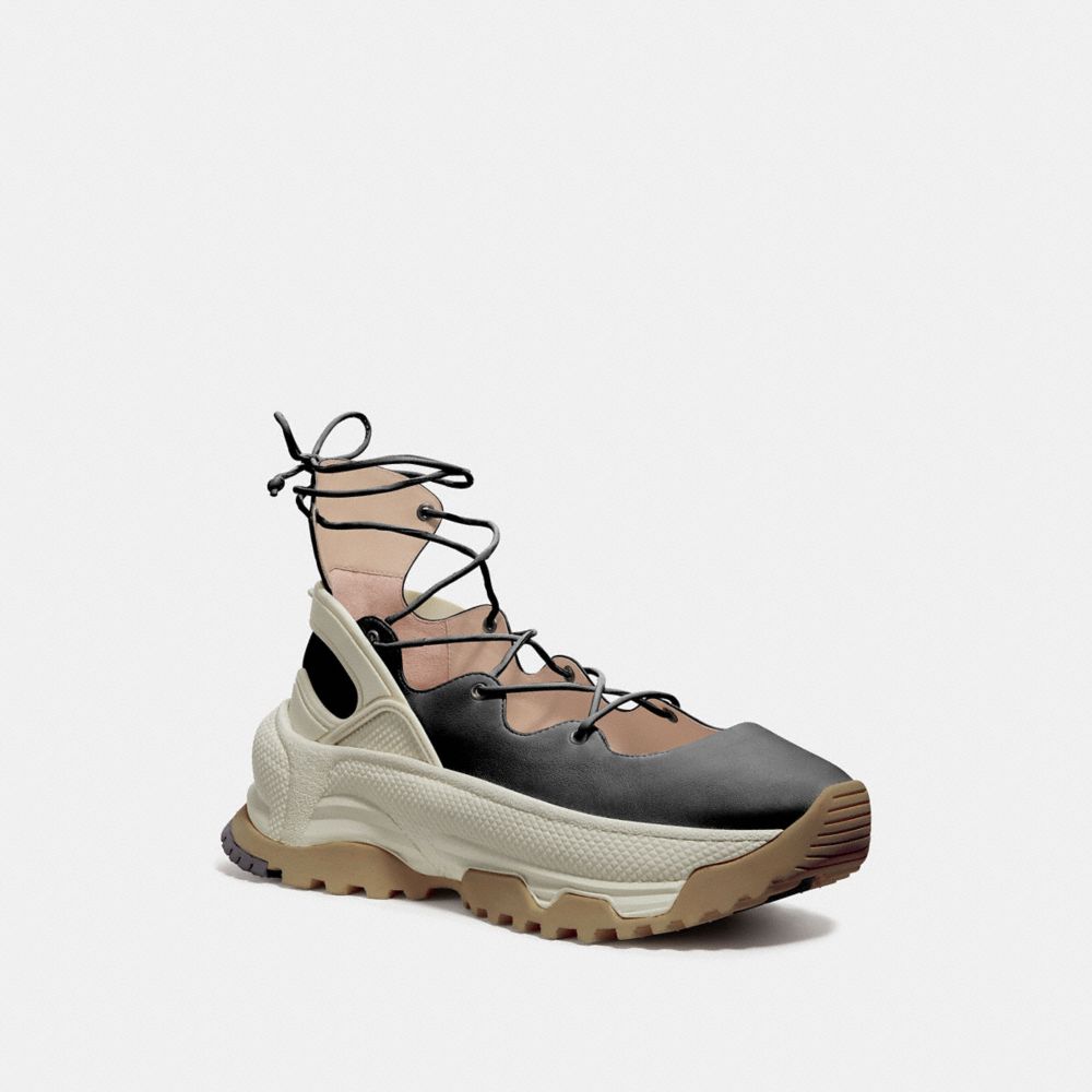 Lace up cheap ballerina sneaker