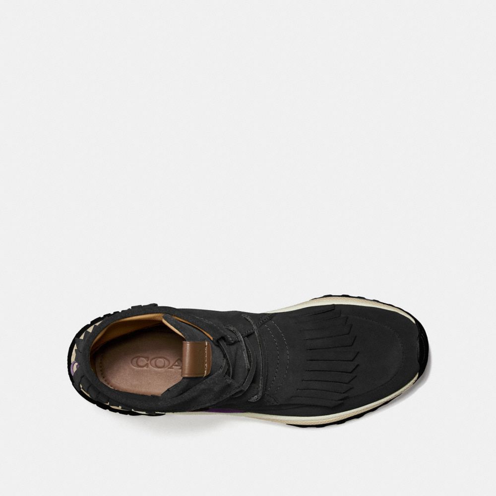 C243 Moccasin Sneaker With Coach Patch