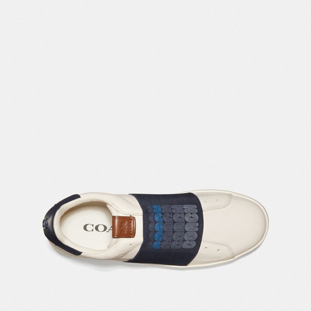 COACH®,C101 Banded Strap Sneaker,,Inside View,Top View