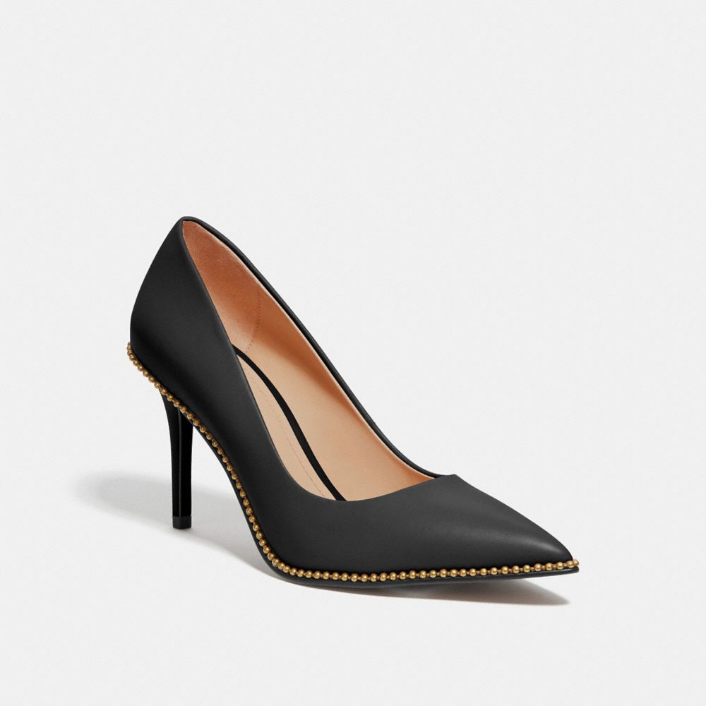 Coach low heel pumps sale