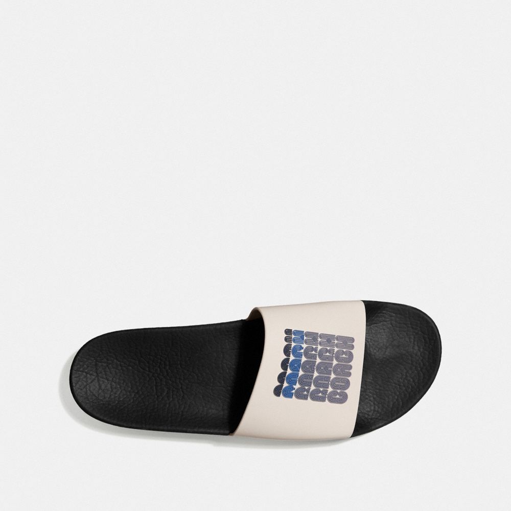 Claquette à imprimé Coach