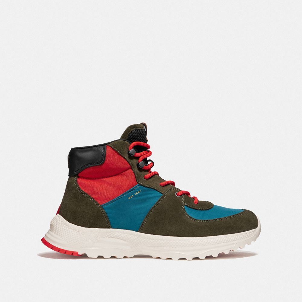 COACH®,C250 Hiker Boot,,Angle View